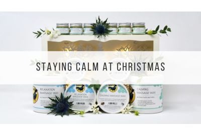 calming and relaxation massage waxes