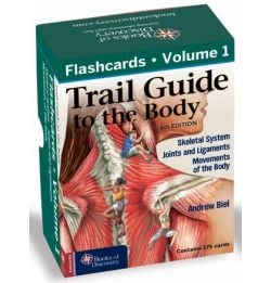Trail Guide to the Body Flash Cards, Volume 1
