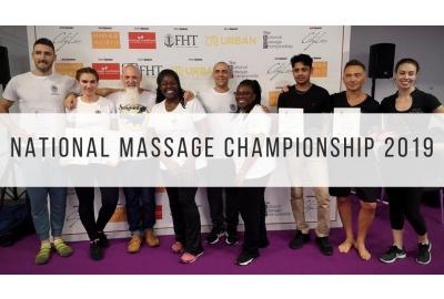 Winners of the National Massage Championship 2019